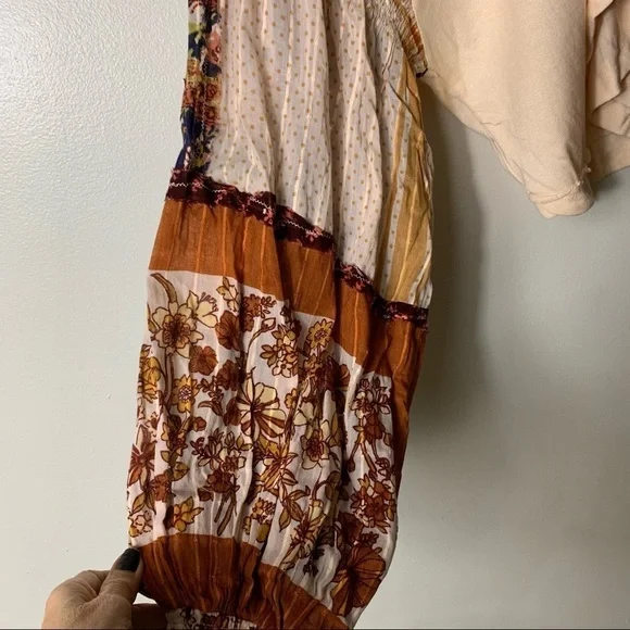 Free People Light Magic Henley Top in Vanilla Creme - Picture 3 of 7